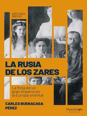 cover image of La Rusia de los zares
